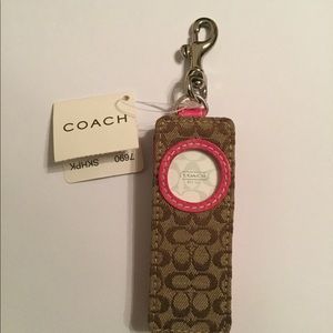 Coach mini signature iPod shuffle
